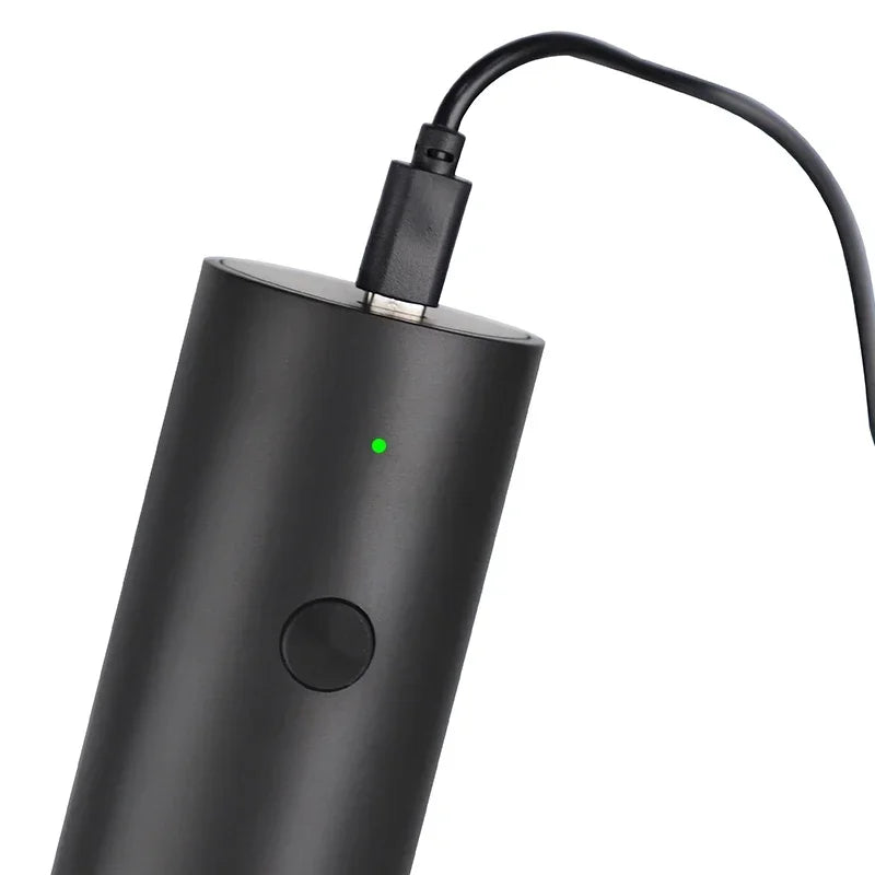 USB Rechargeable Electric Salt and Pepper Grinder with Adjustable Coarseness and High Capacity for Culinary Applications