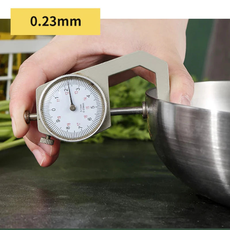 Stainless Steel Deep Nonstick Frying Pan
