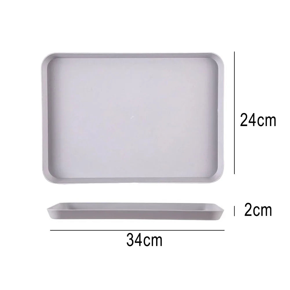 Rectangular Scratch-Resistant Anti-Slip Serving Tray