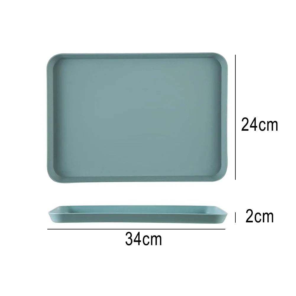 Rectangular Scratch-Resistant Anti-Slip Serving Tray