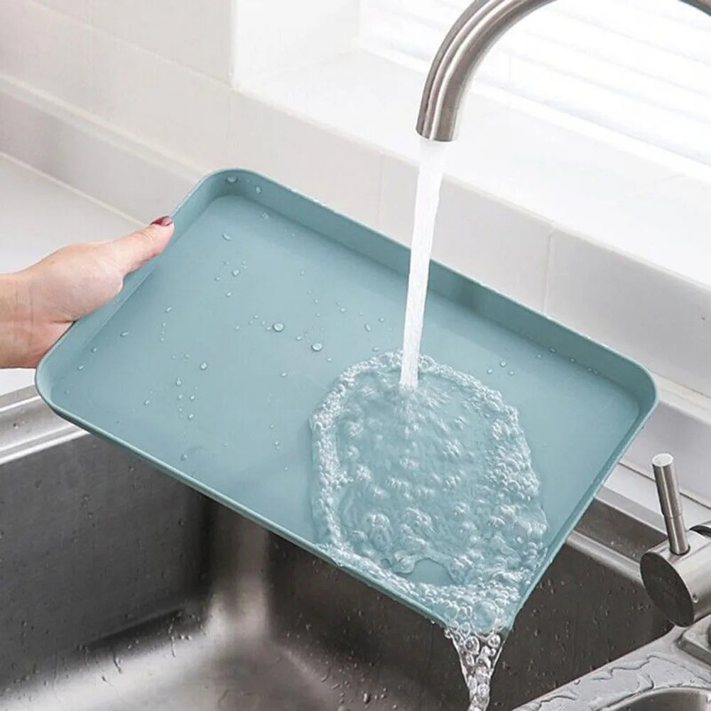 Rectangular Scratch-Resistant Anti-Slip Serving Tray