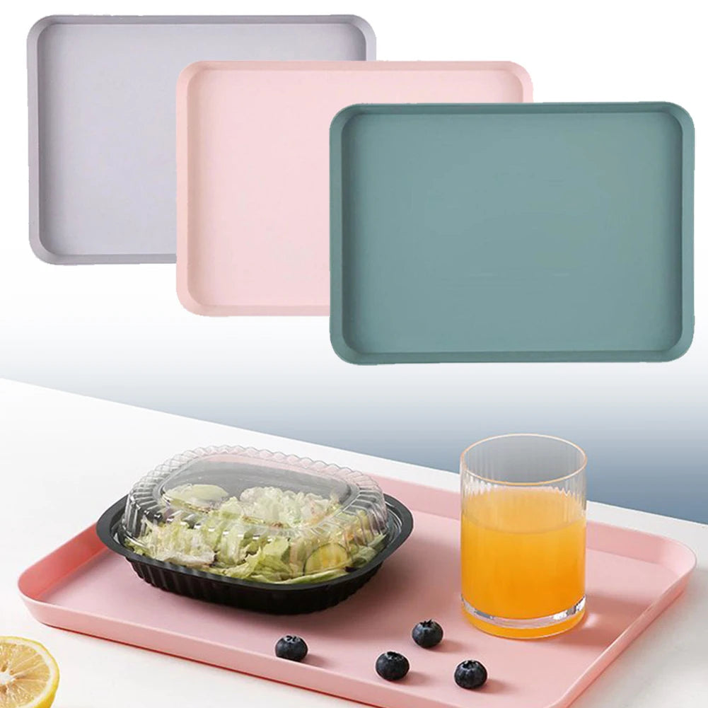 Rectangular Scratch-Resistant Anti-Slip Serving Tray