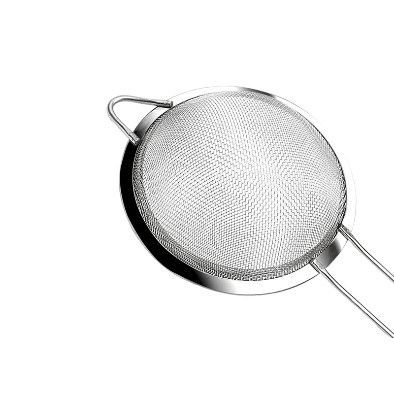 Stainless Steel Fine Mesh Oil Strainer and Flour Sieve (1/3/4 Pieces)